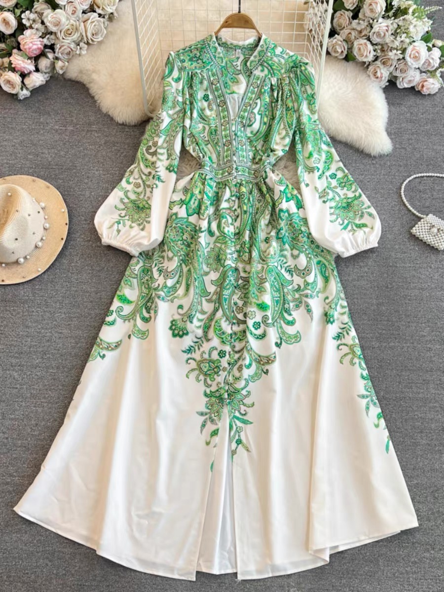 Push the boundaries print dress ED148 images